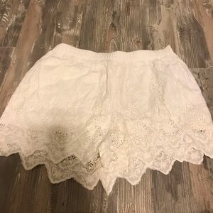 Lace shorts